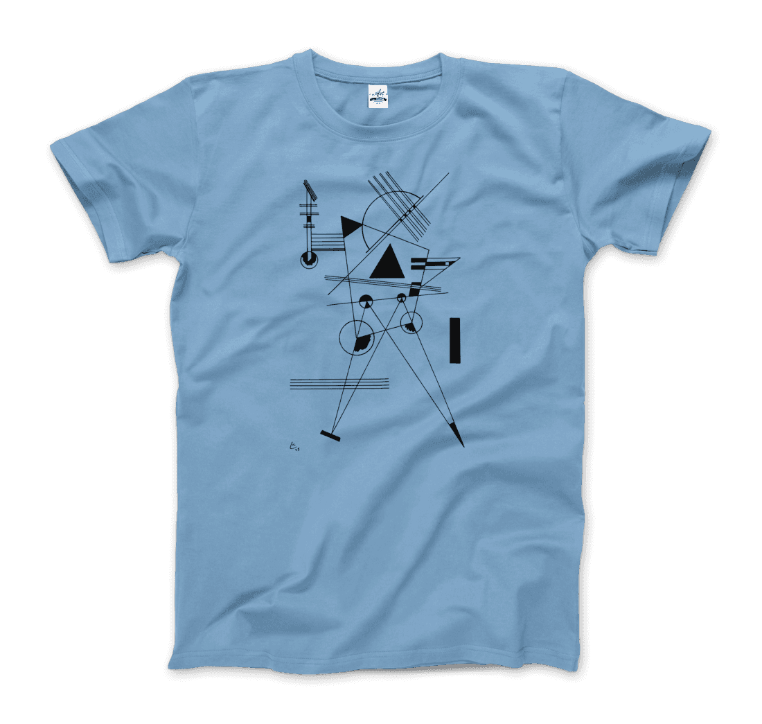 Wassily Kandinsky - Drawing for Point and Line, 1925 Artwork T-Shirt-7