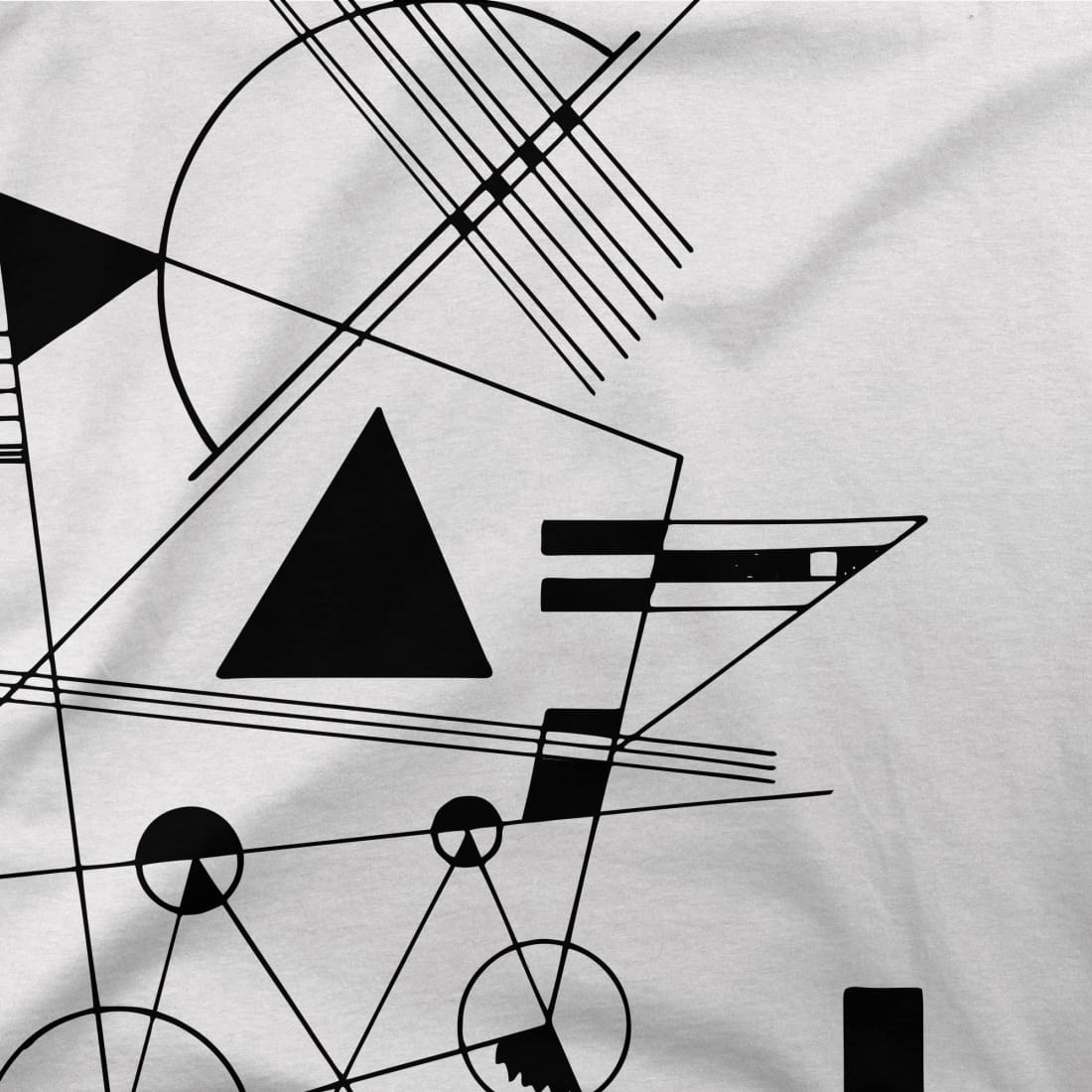 Wassily Kandinsky - Drawing for Point and Line, 1925 Artwork T-Shirt-1