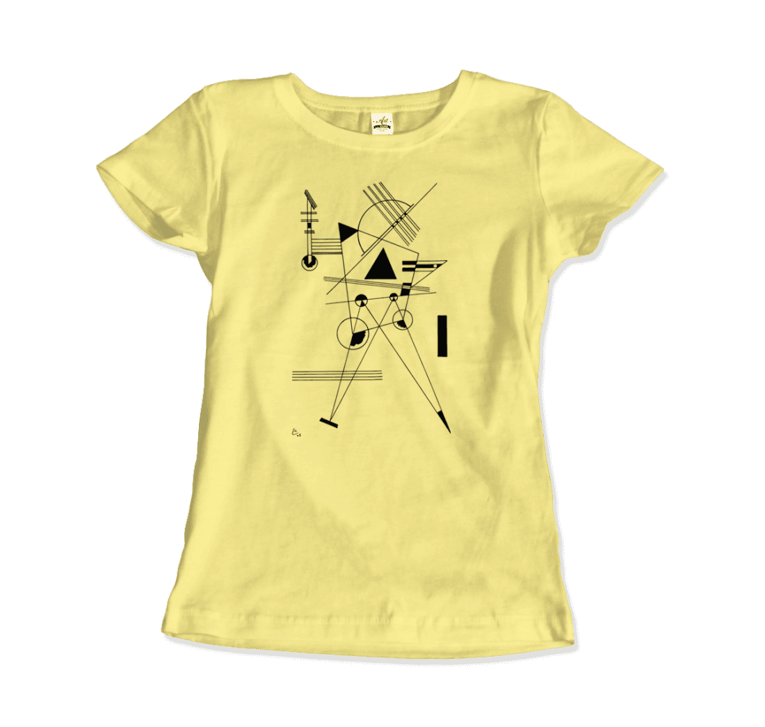 Wassily Kandinsky - Drawing for Point and Line, 1925 Artwork T-Shirt-13