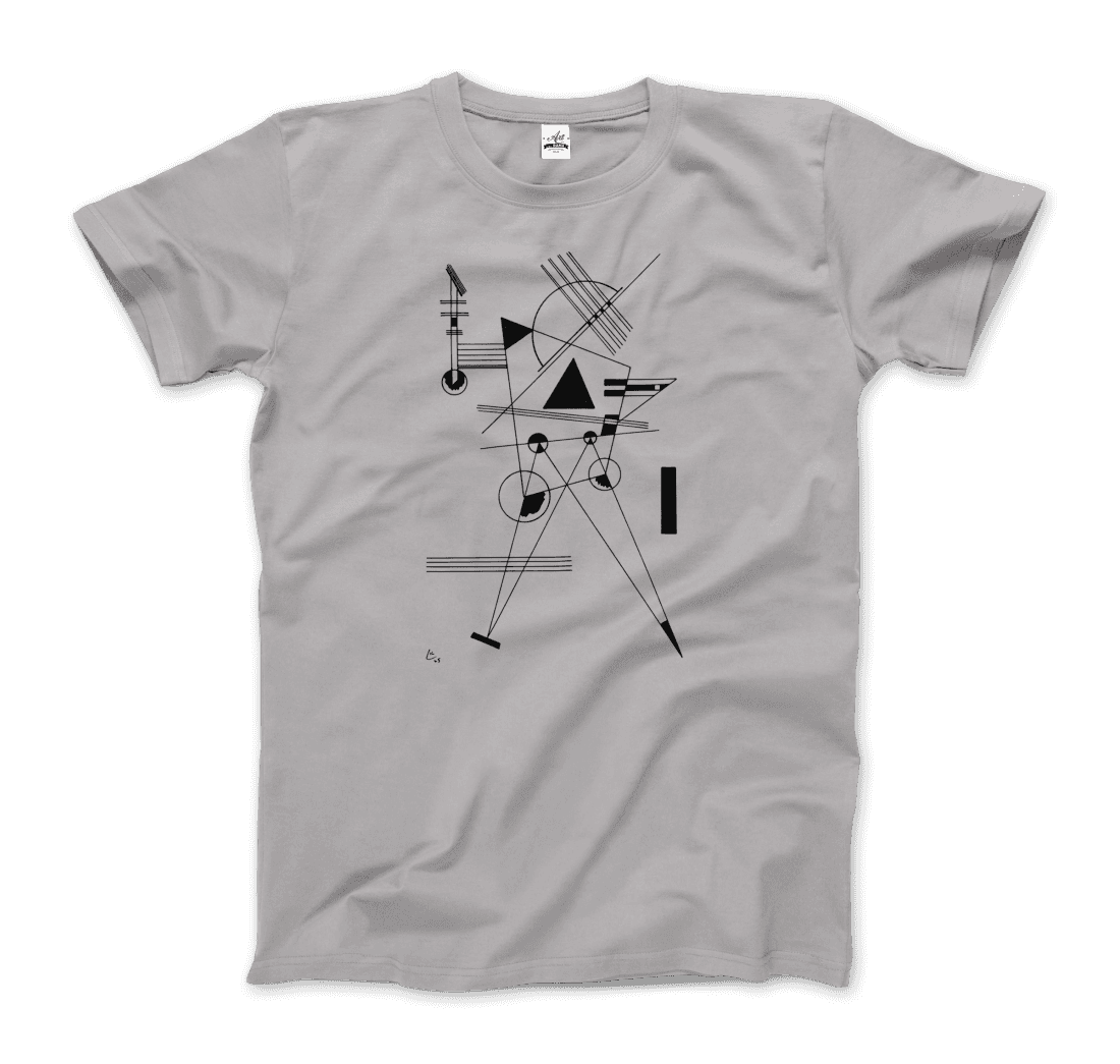 Wassily Kandinsky - Drawing for Point and Line, 1925 Artwork T-Shirt-9