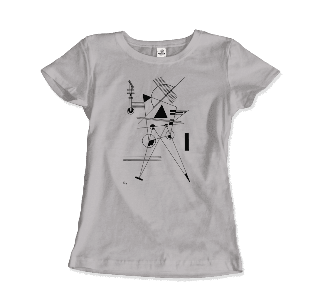 Wassily Kandinsky - Drawing for Point and Line, 1925 Artwork T-Shirt-14