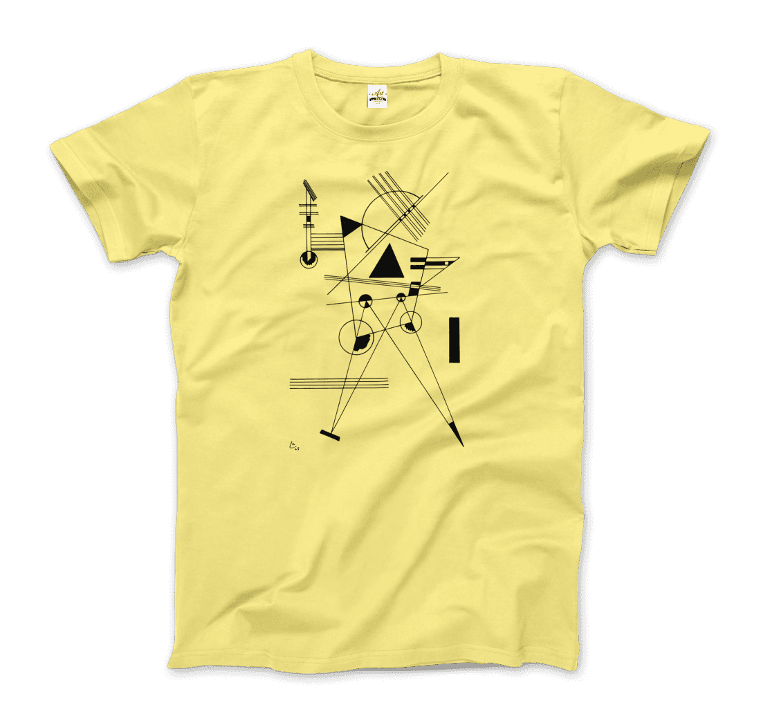 Wassily Kandinsky - Drawing for Point and Line, 1925 Artwork T-Shirt-8