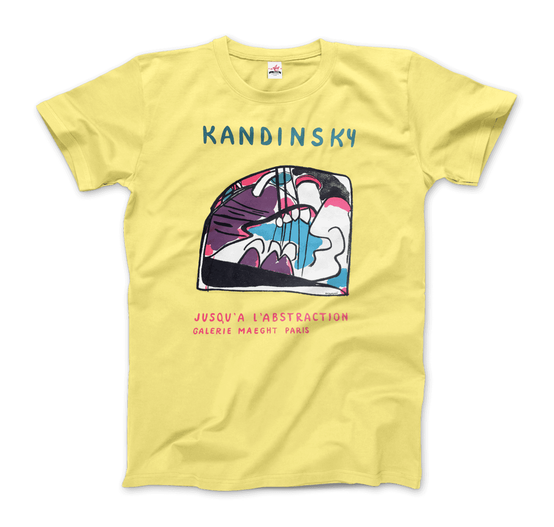 Wassily Kandinsky - Jusqu'a l'abstraction 1960 Artwork T-Shirt-3