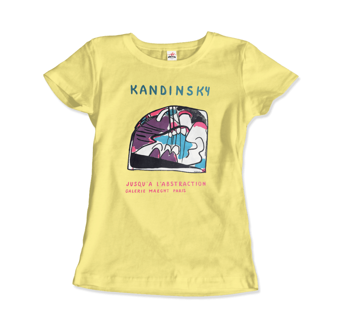 Wassily Kandinsky - Jusqu'a l'abstraction 1960 Artwork T-Shirt-4