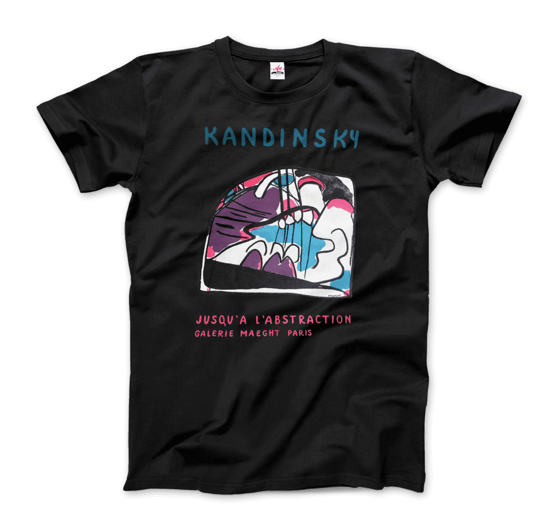 Wassily Kandinsky - Jusqu'a l'abstraction 1960 Artwork T-Shirt-5