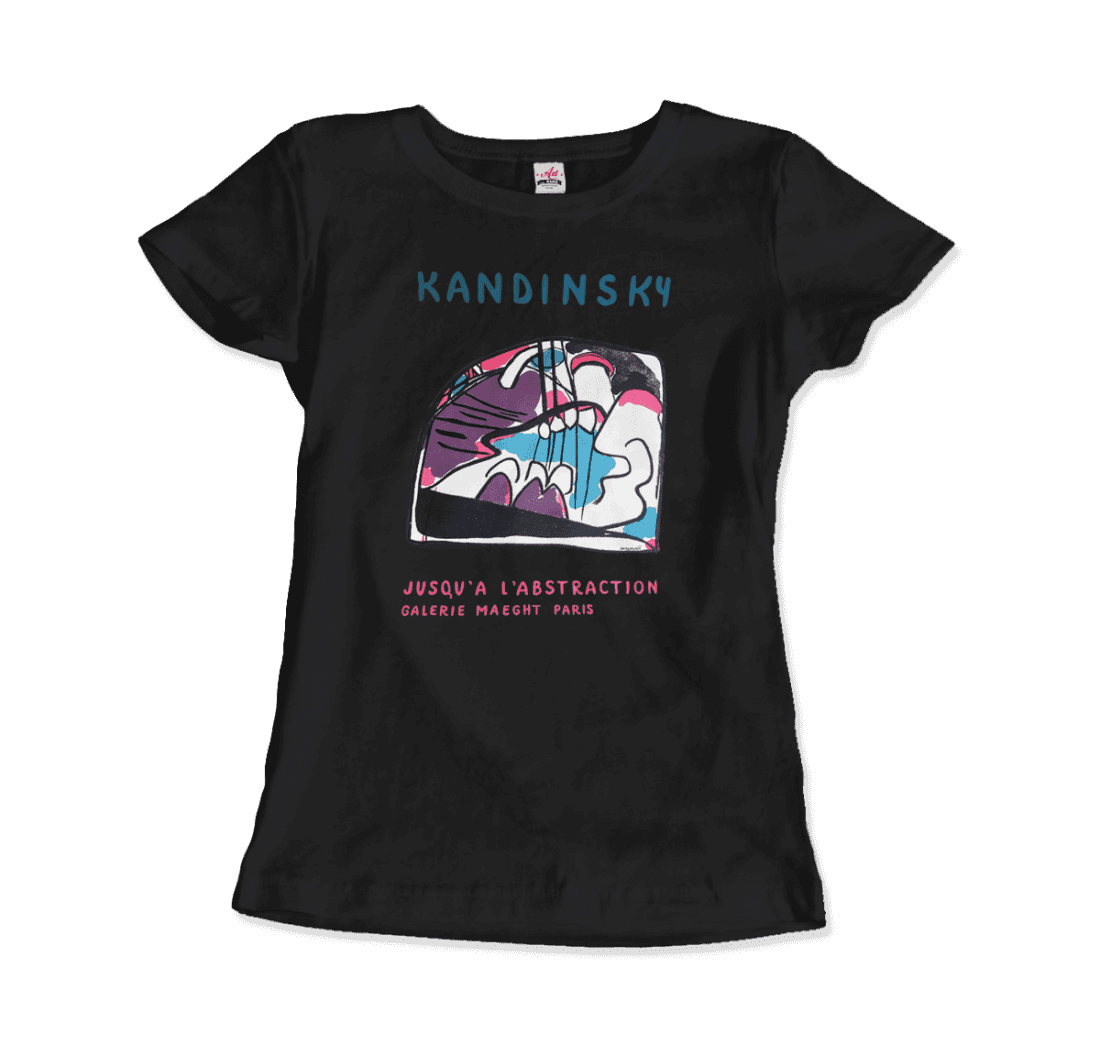 Wassily Kandinsky - Jusqu'a l'abstraction 1960 Artwork T-Shirt-7