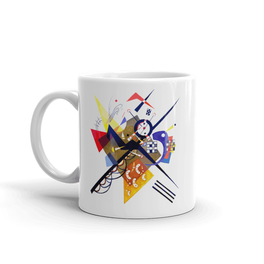 Wassily Kandinsky On White II (Auf Weiss) 1923, Artwork Mug-0