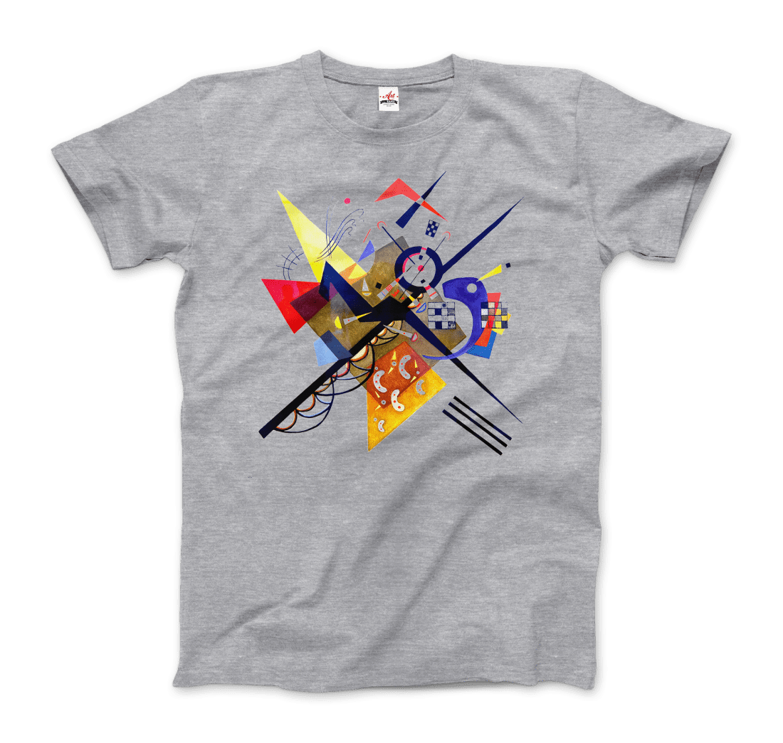 Wassily Kandinsky On White II (Auf Weiss) 1923, Artwork T-Shirt-3