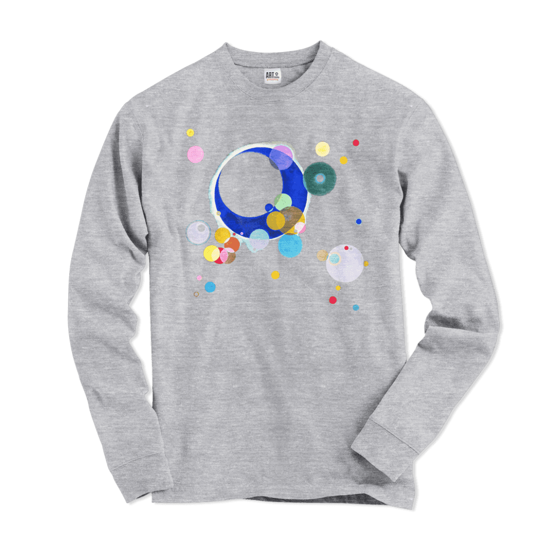 Wassily Kandinsky Several Circles, 1926 Artwork Long Sleeve Shirt-1