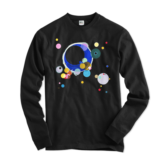 Wassily Kandinsky Several Circles, 1926 Artwork Long Sleeve Shirt-0