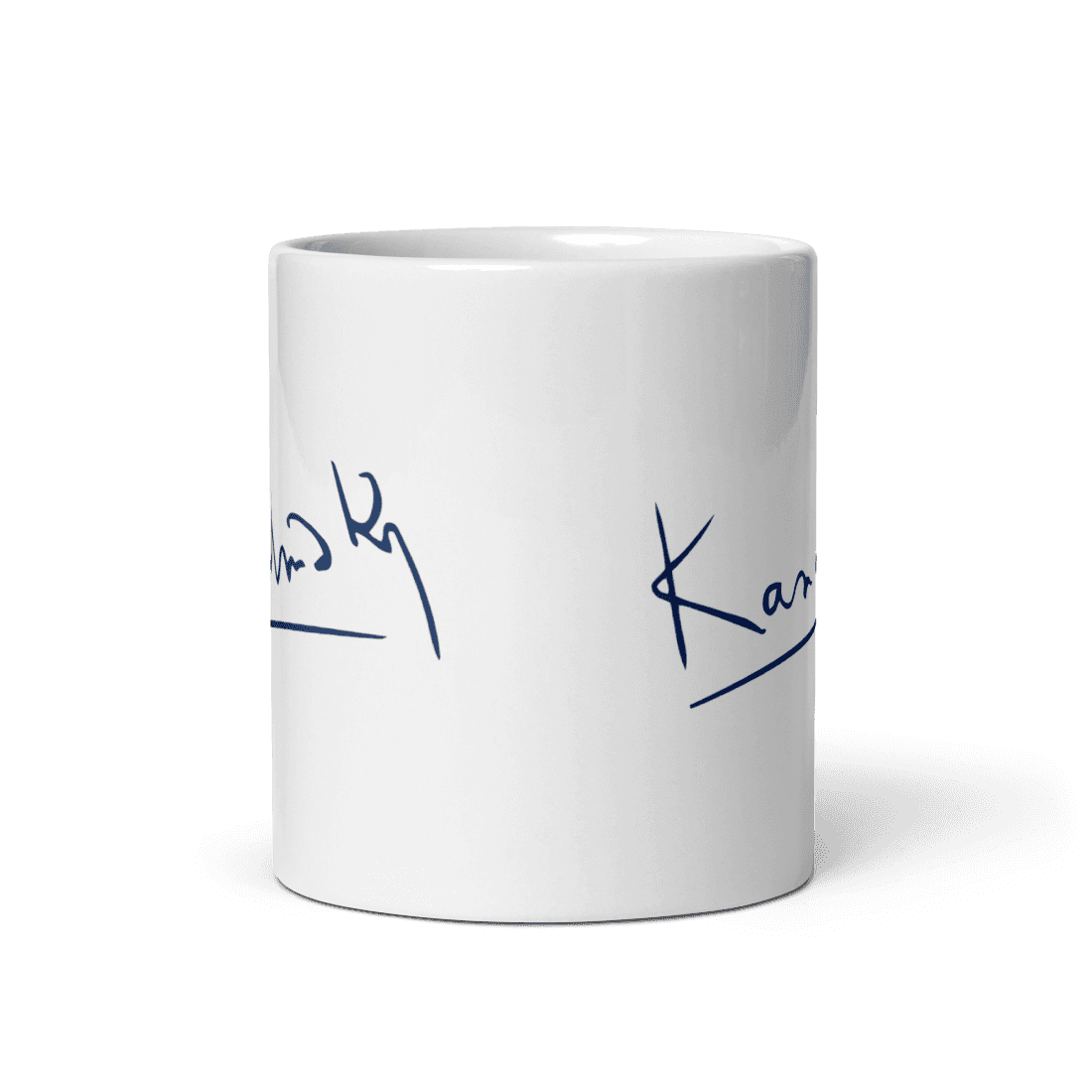 Wassily Kandinsky Signature Art Mug-1