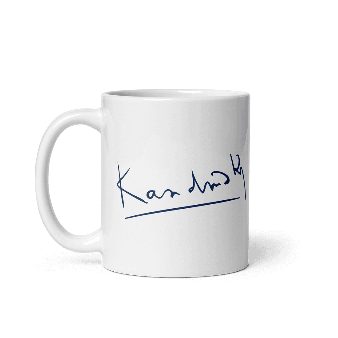 Wassily Kandinsky Signature Art Mug-0