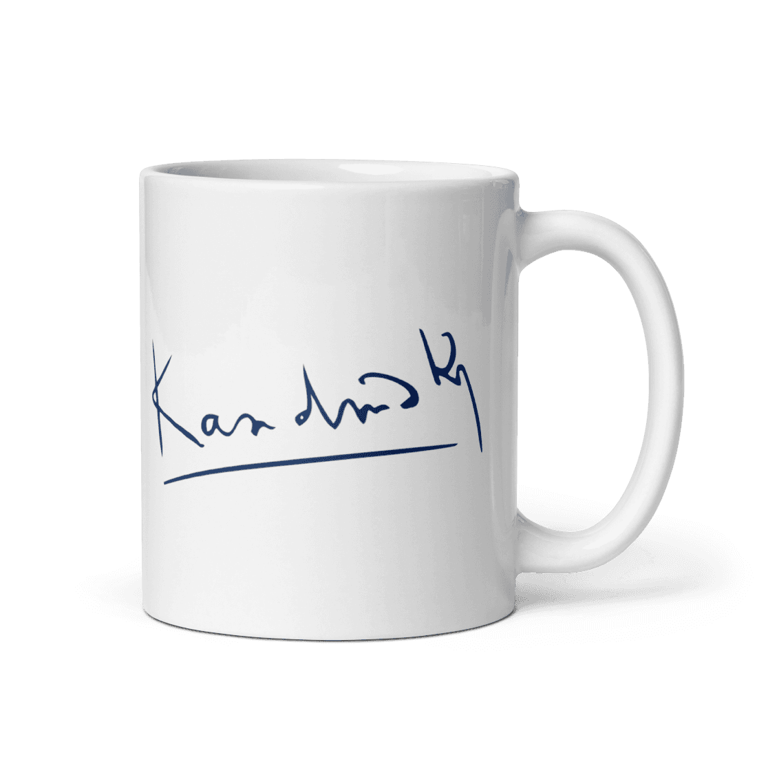 Wassily Kandinsky Signature Art Mug-2