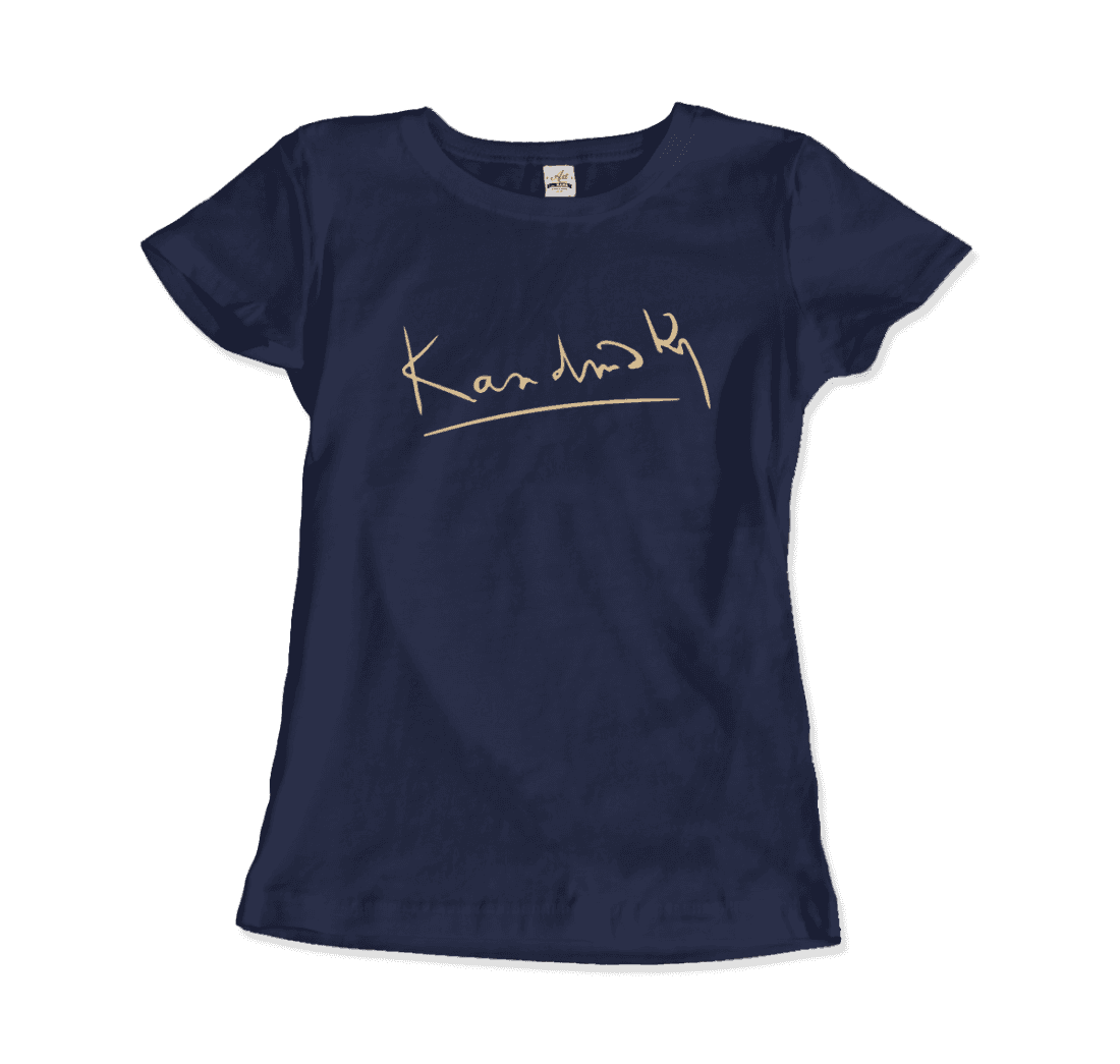 Wassily Kandinsky Signature Art T-Shirt-15