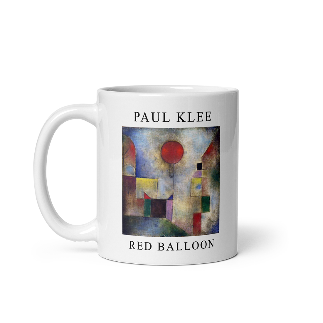 Paul Klee - Red Balloon, 1922 Artwork Mug-0