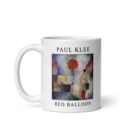 Paul Klee - Red Balloon, 1922 Artwork Mug-0