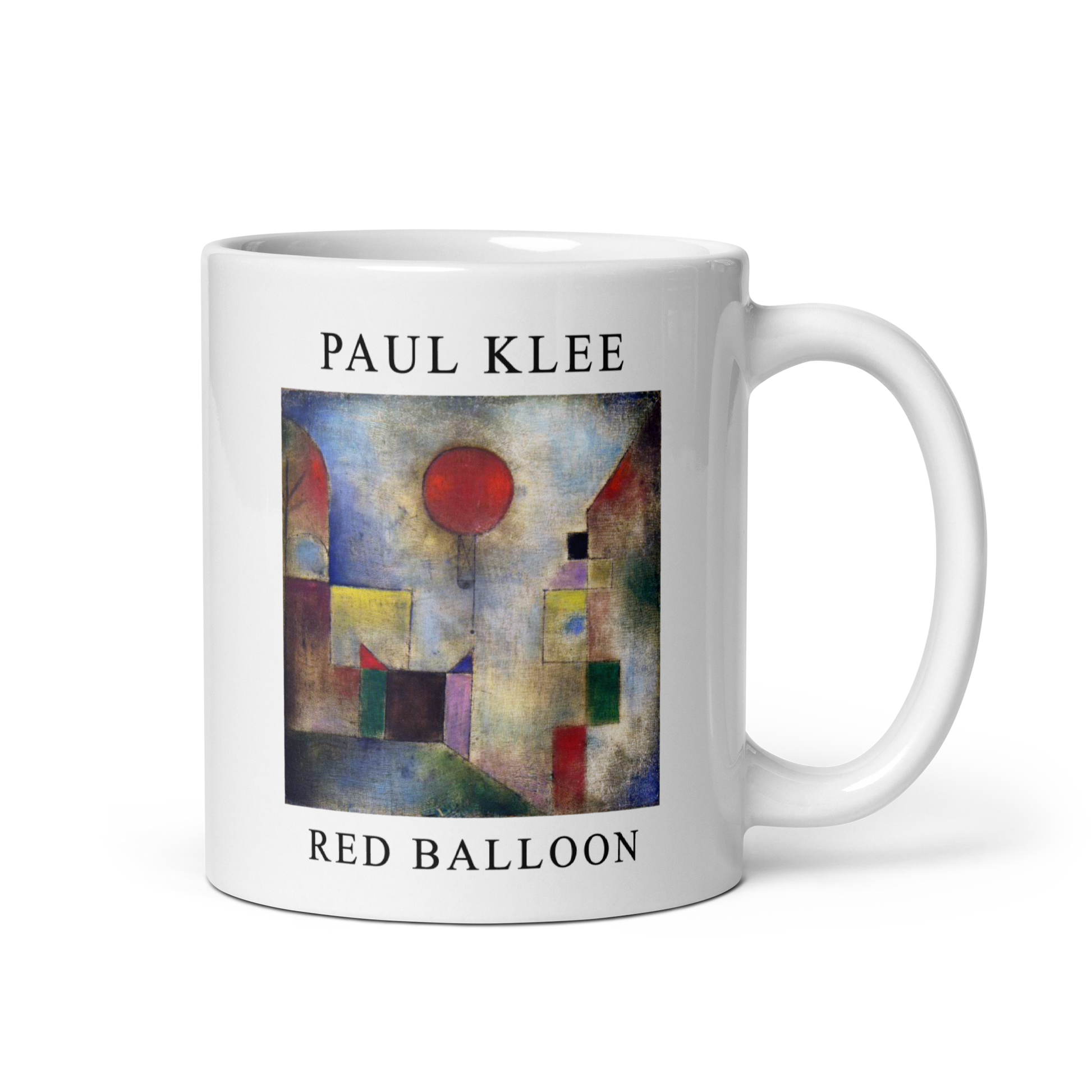 Paul Klee - Red Balloon, 1922 Artwork Mug-2