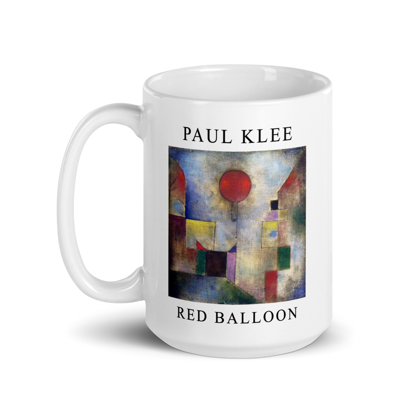 Paul Klee - Red Balloon, 1922 Artwork Mug-3