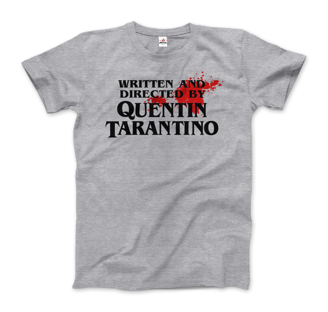 Written and Directed by Quentin Tarantino (Bloodstained) T-Shirt-8