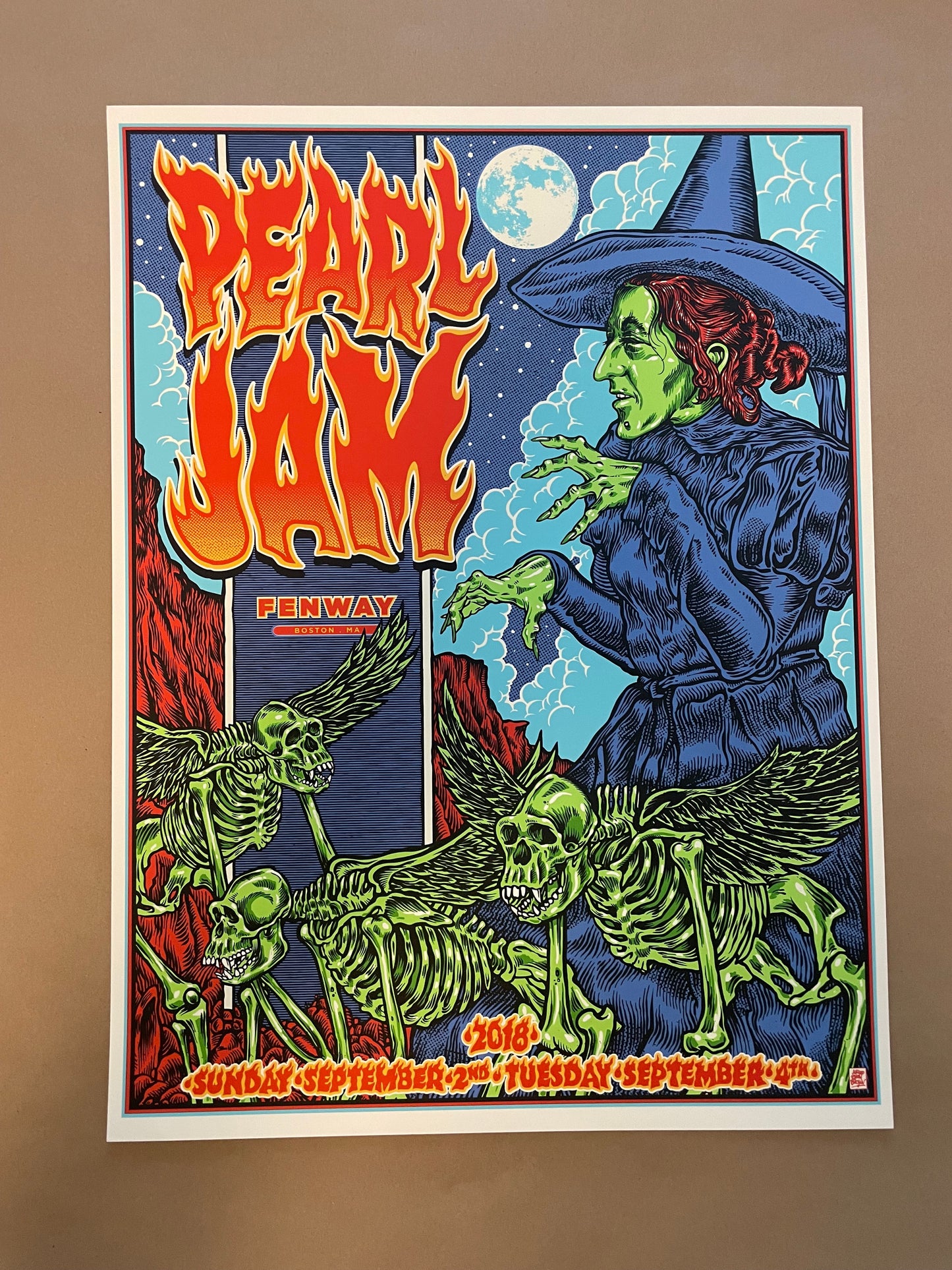 Pearl Jam Boston, Massachusetts 2018 - Ben Brown